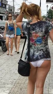 Panties in public pics