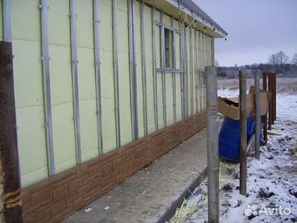 Обрешетка цоколя
