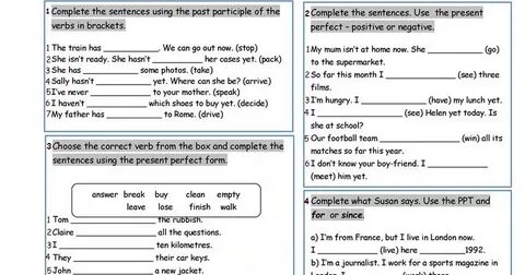 Complete the sentences use the more