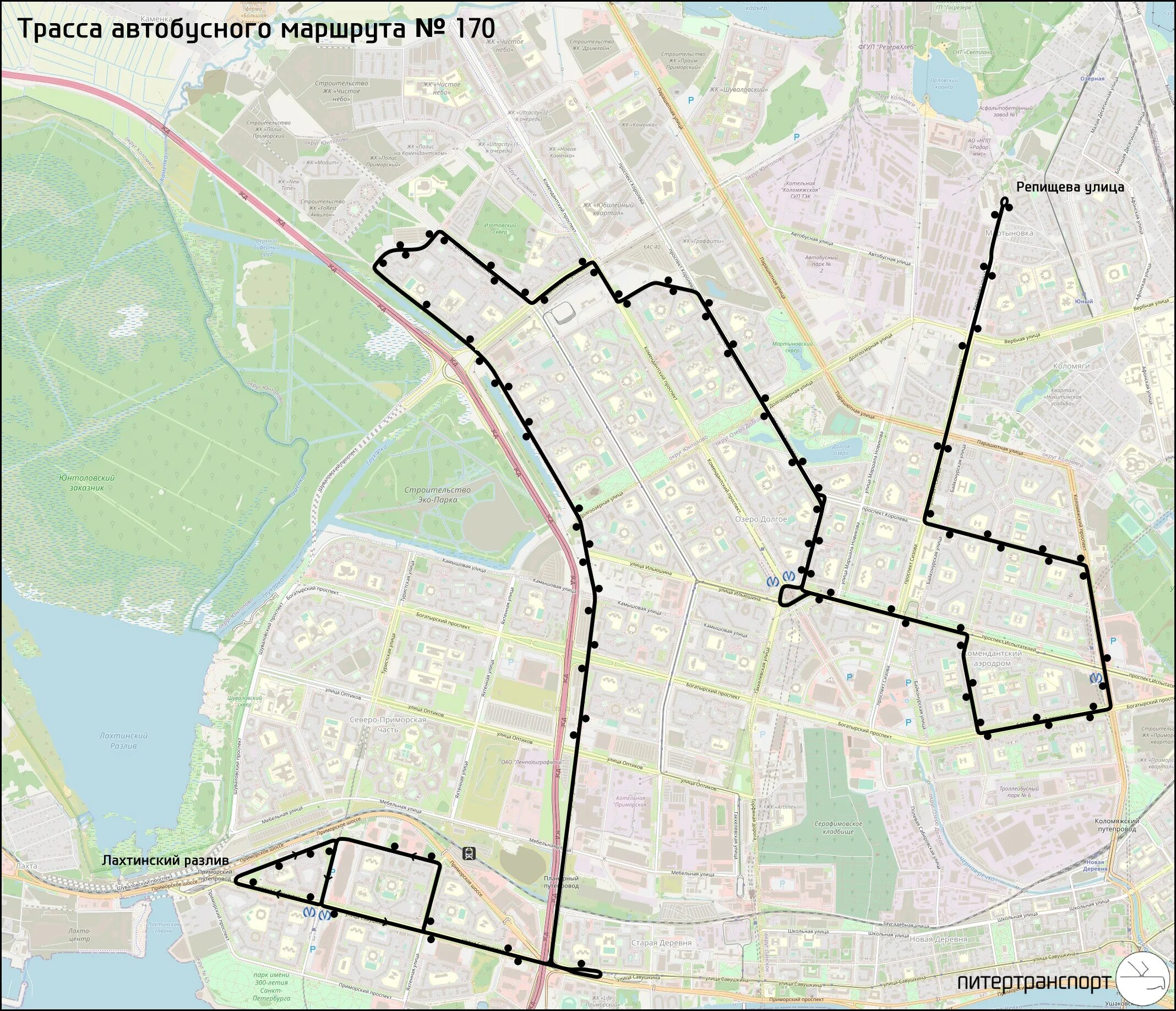 Маршрут 170 автобуса. Автобус 170 маршрут на карте. Автобус 170 маршрут на карте СПБ. Маршрут 170 автобуса СПБ. Маршрут 170 остановки