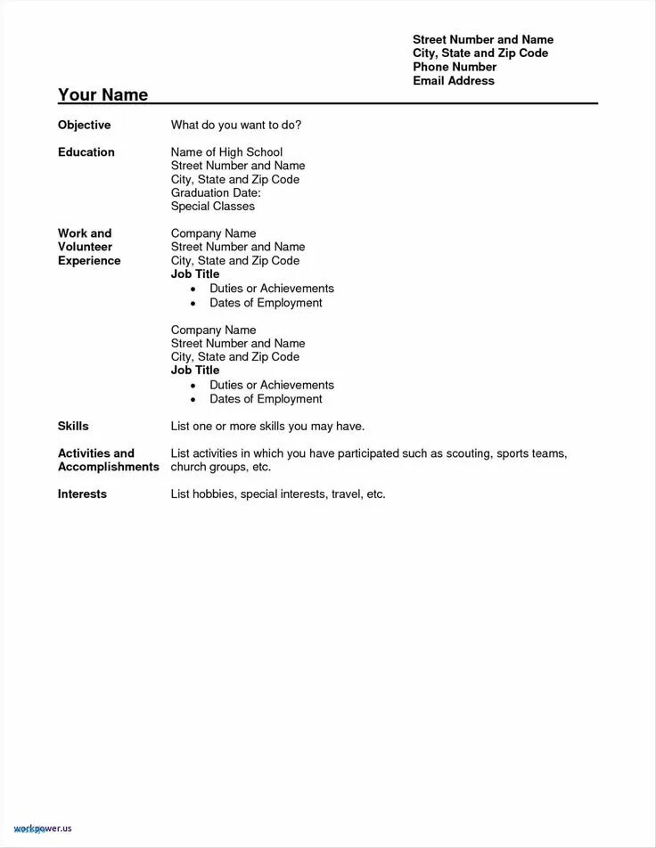 Work experience examples. Cv for students with no experience. teenager resume with no work experience.