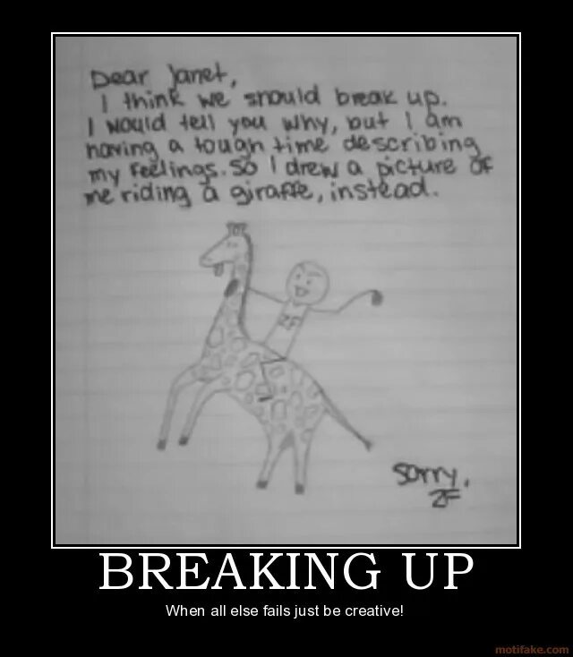 Breaking up with you перевод