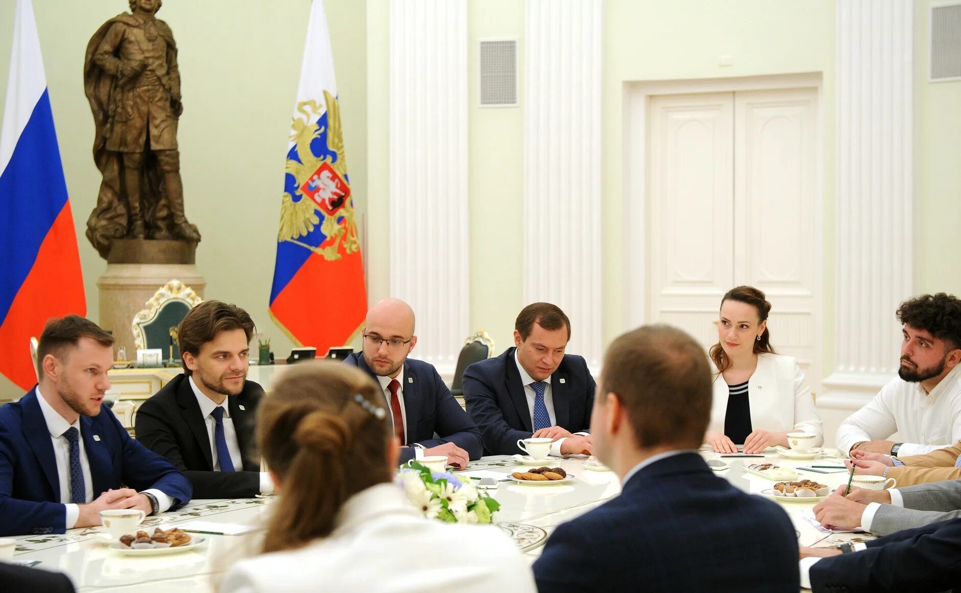 Встреча с победителями лидеры россии