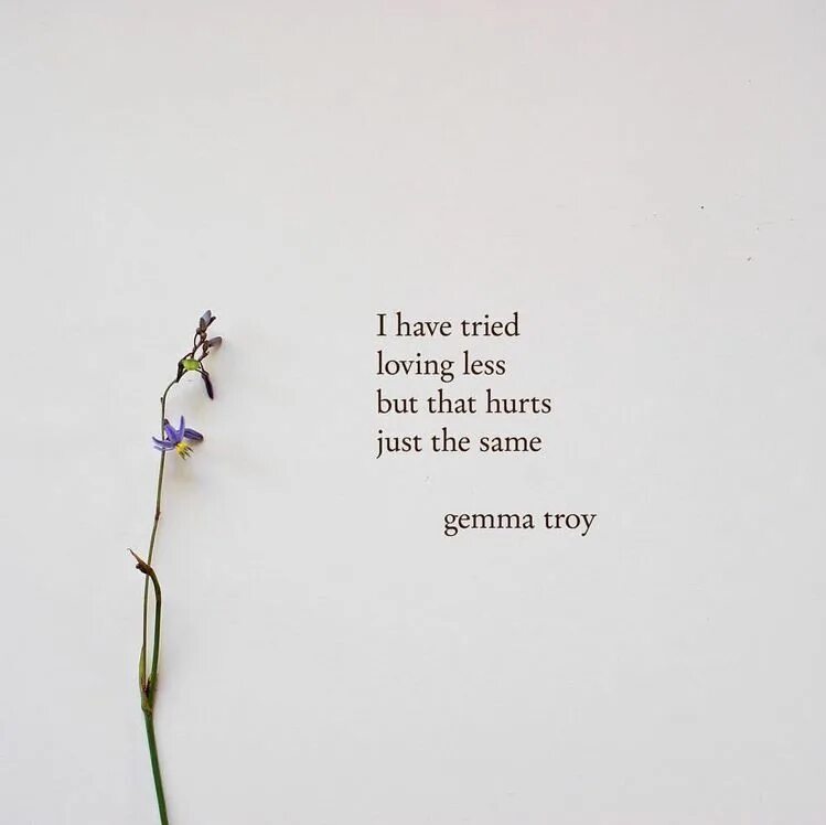 Try loving me