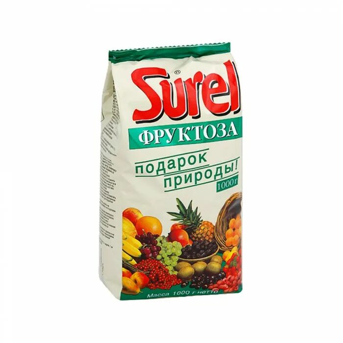 Фруктоза surel, 500г. Фруктоза surel 500 гр. Фруктоза 250г (10%) surel. Фруктоза "surel" 1000г (10%) 15шт/ящ.