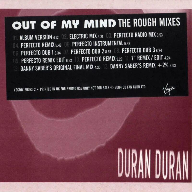 Demo 4 edit mind electric. Duran Duran out of my Mind. Out of my Mind. Группа Duran Duran out of my Mind перевод.