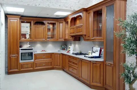 Кухни массив бук