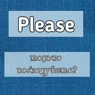 Плиз это что означает