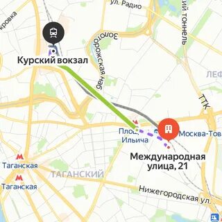 Тула курский вокзал на карте