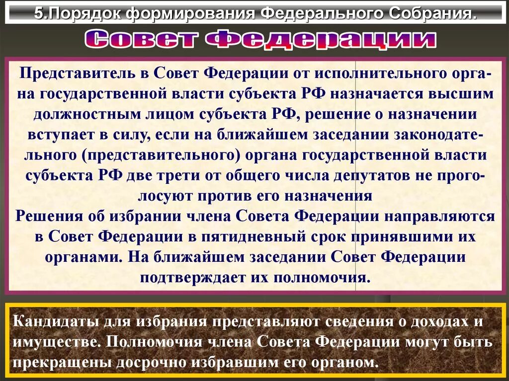 Порядок формирования государственных органов. Порядокформирование совета Федерации. Порядок совета Федерации. Представители совета Федерации. Порядок формирования государственного совета