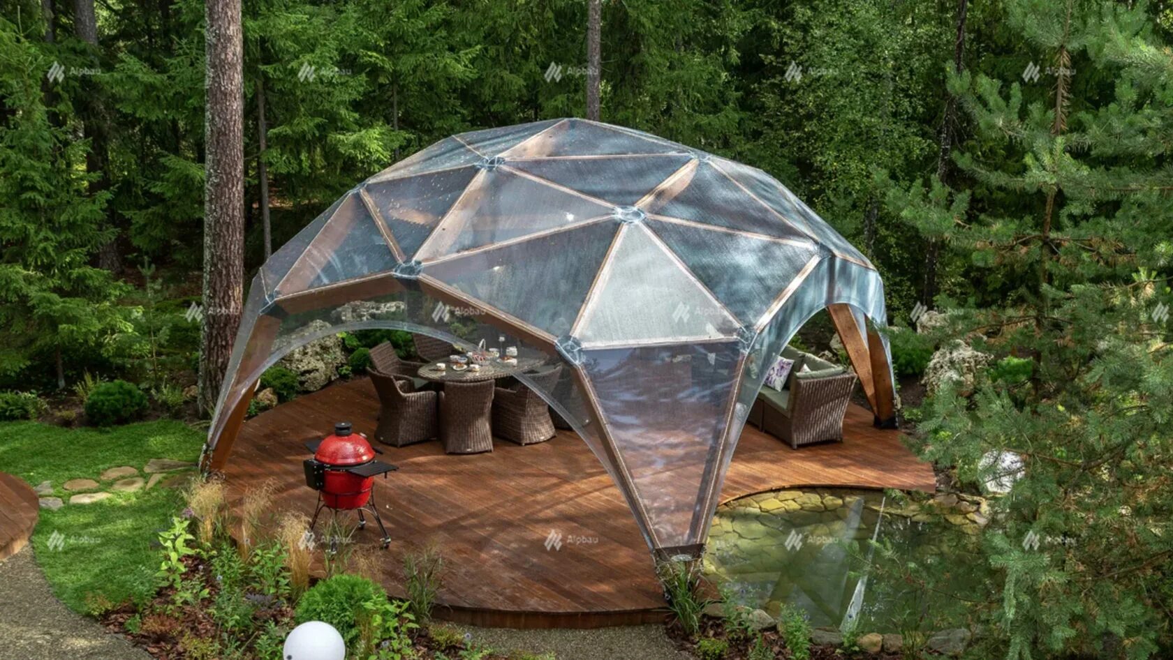 Беседка альпбау. Квадросфера альбао. Купол alpbau. Беседка альпбау. Квадросфера.