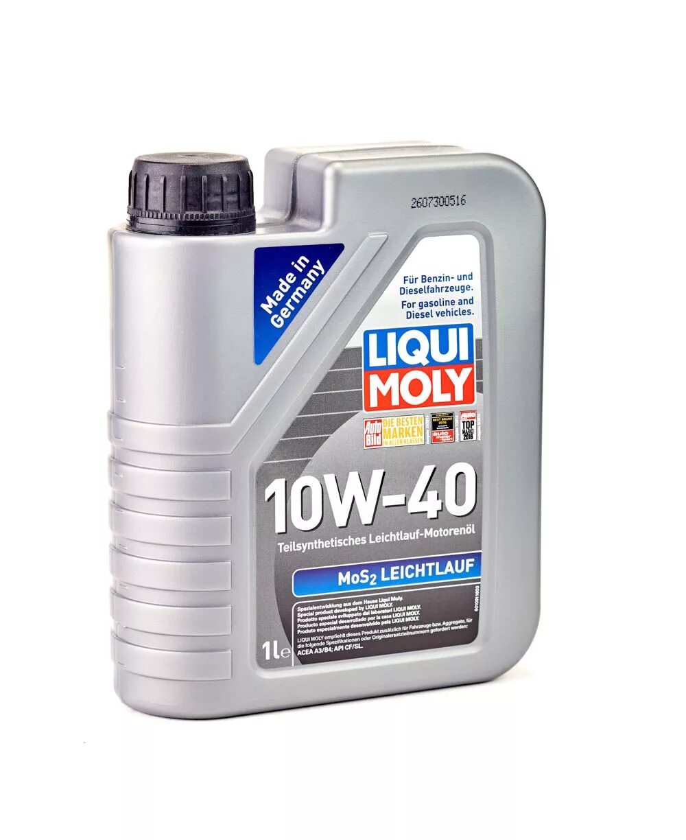 Моторное масло moly 10w 40. Ликви моли 10w 40 полусинтетика. Моторное масло Liqui Moly 10w 40 полусинтетика. Liqui Moly 10w 40 mos2 Leichtlauf характеристики. Масло Ликви моли с молибденом 10w 40.