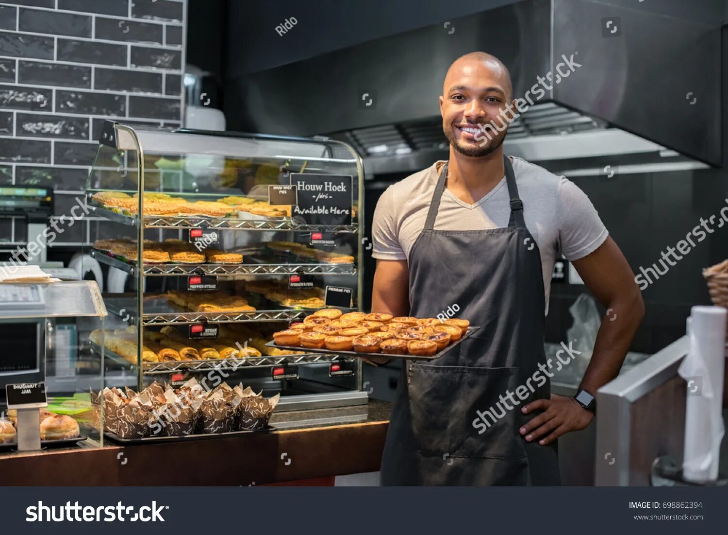 Charlie foster works at a bakery he