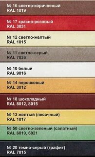 Ral кирпичный