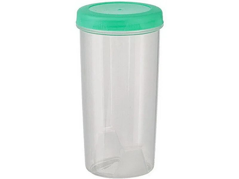 банка пласт твист с завинч крышкой 1,2л бытпласт/4311390. пластиковые баночки. баночка для клея. для сыпучих продуктов полимербыт. кр.