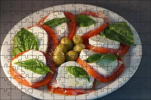 Форель с моцареллой