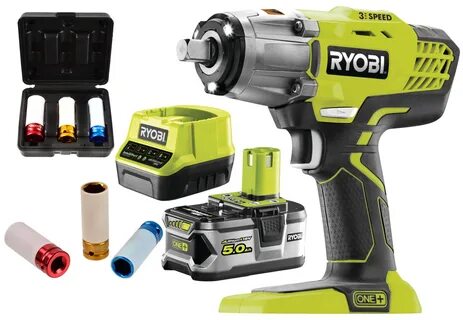 Гайковерт аккумуляторный ryobi riw18x
