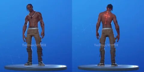 Слух: В магазин Fortnite вернется скин Тревиса Скотта