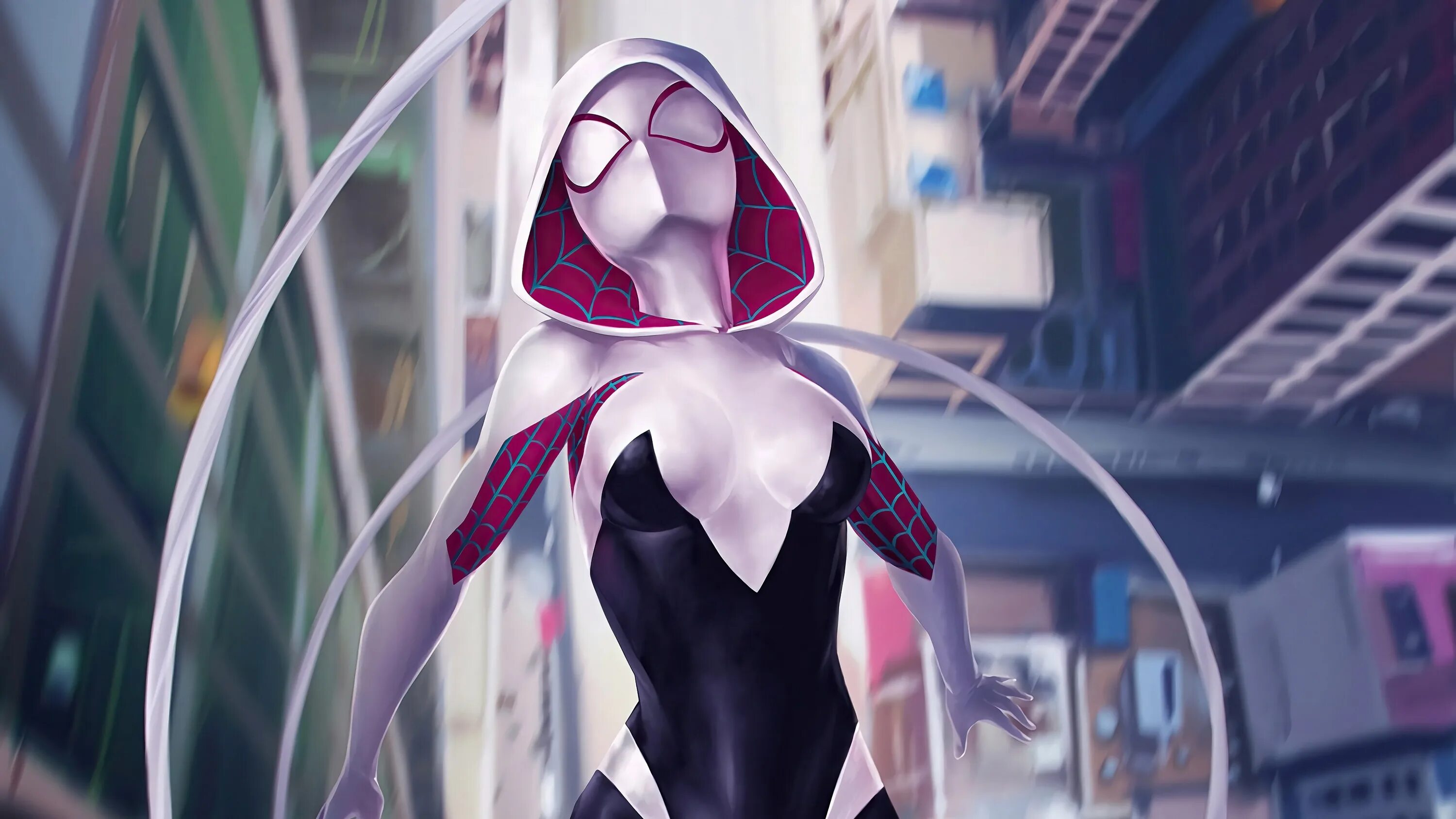 Паук гвен анимация. Гвен паук. гвен стейси паук. марвел гвен паук. spider man гвен паук.