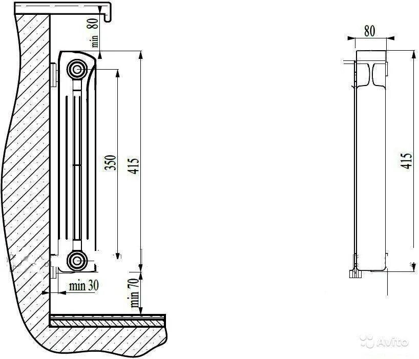 Радиатор рифар монолит 350 толщина. Радиаторы рифар монолит 350. Радиатор equation 500/100, 4 cекций биметалл. Размеры радиаторов отопления биметаллические. Схема подключения радиатора рифар с нижним подключением.