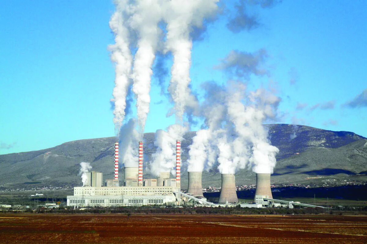 Power Plants Air pollution. Power pollution