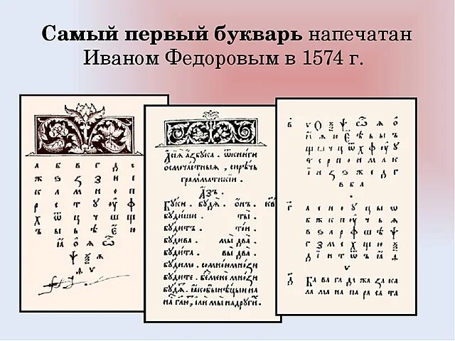 450 лет азбуке федорова дата. Азбука ивана федорова 1574. 1574 первый букварь ивана федорова. первая печатная азбука ивана федорова. иван федоров азбука 1574.
