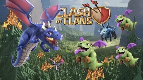 Clash of clans дракон