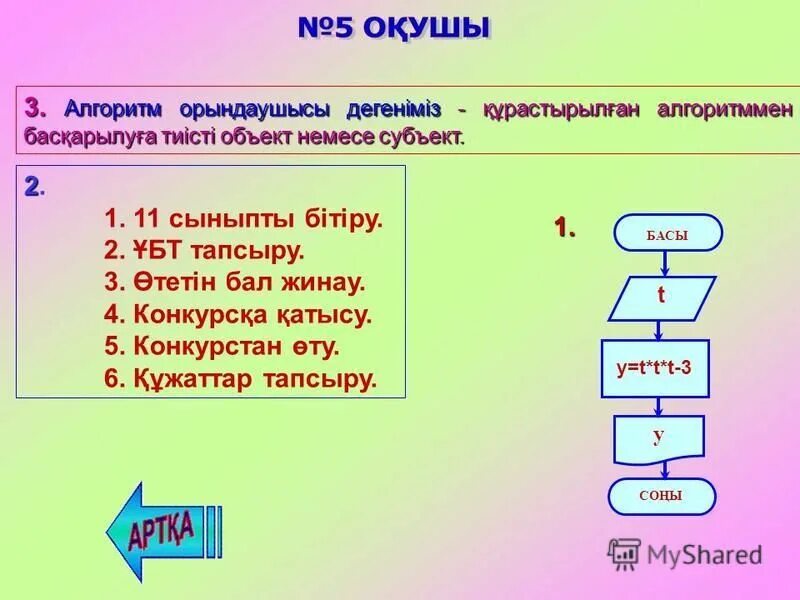 Программа алгоритм 1