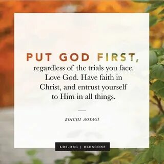 God first