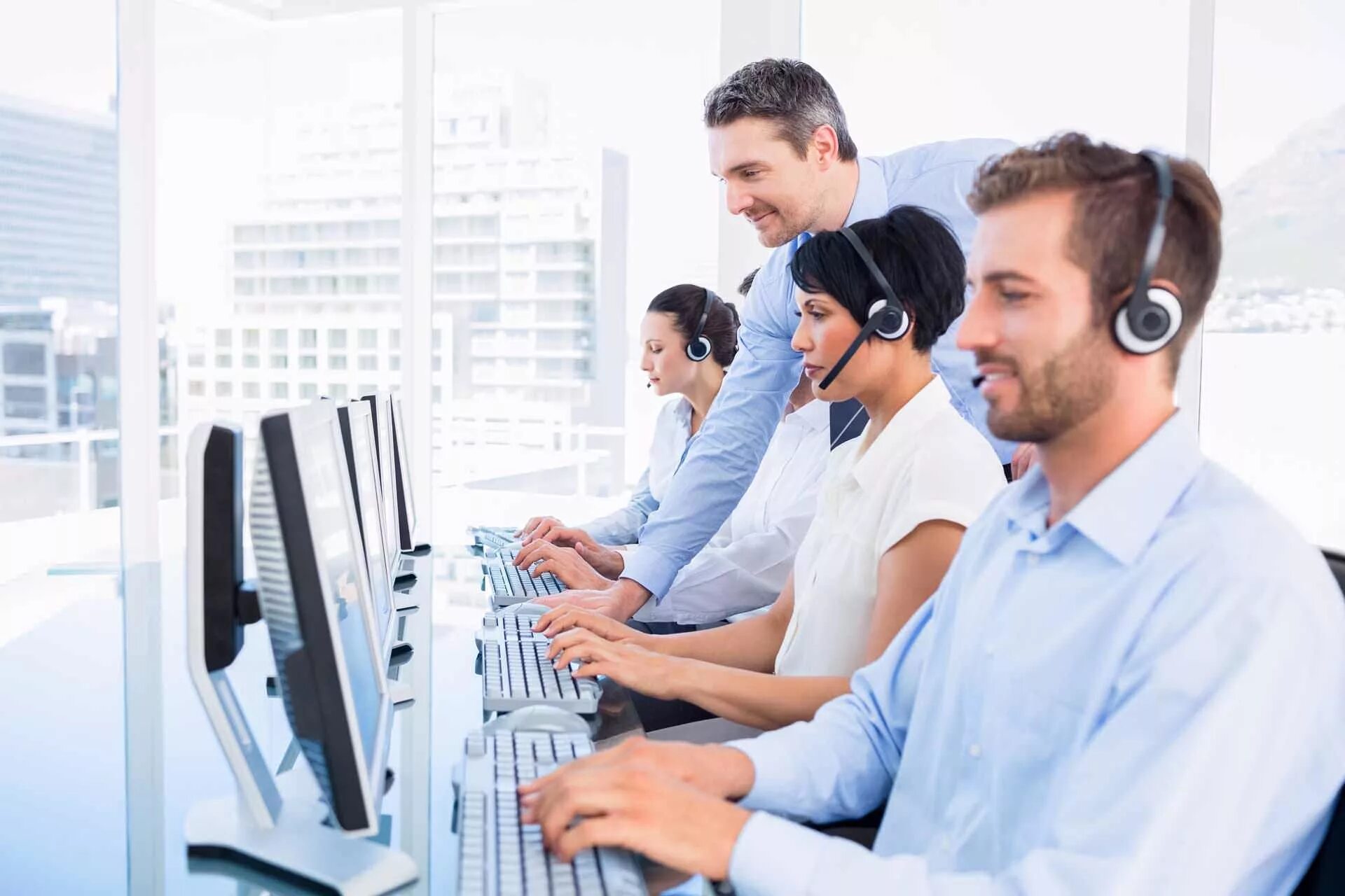 Customer service desk