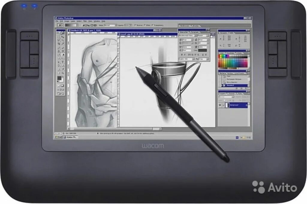 Электронный планшет компьютер. Графический планшет Wacom Cintiq. Wacom Cintiq 12. Wacom Cintiq 12wx. Графический планшет Intro gpx2010.