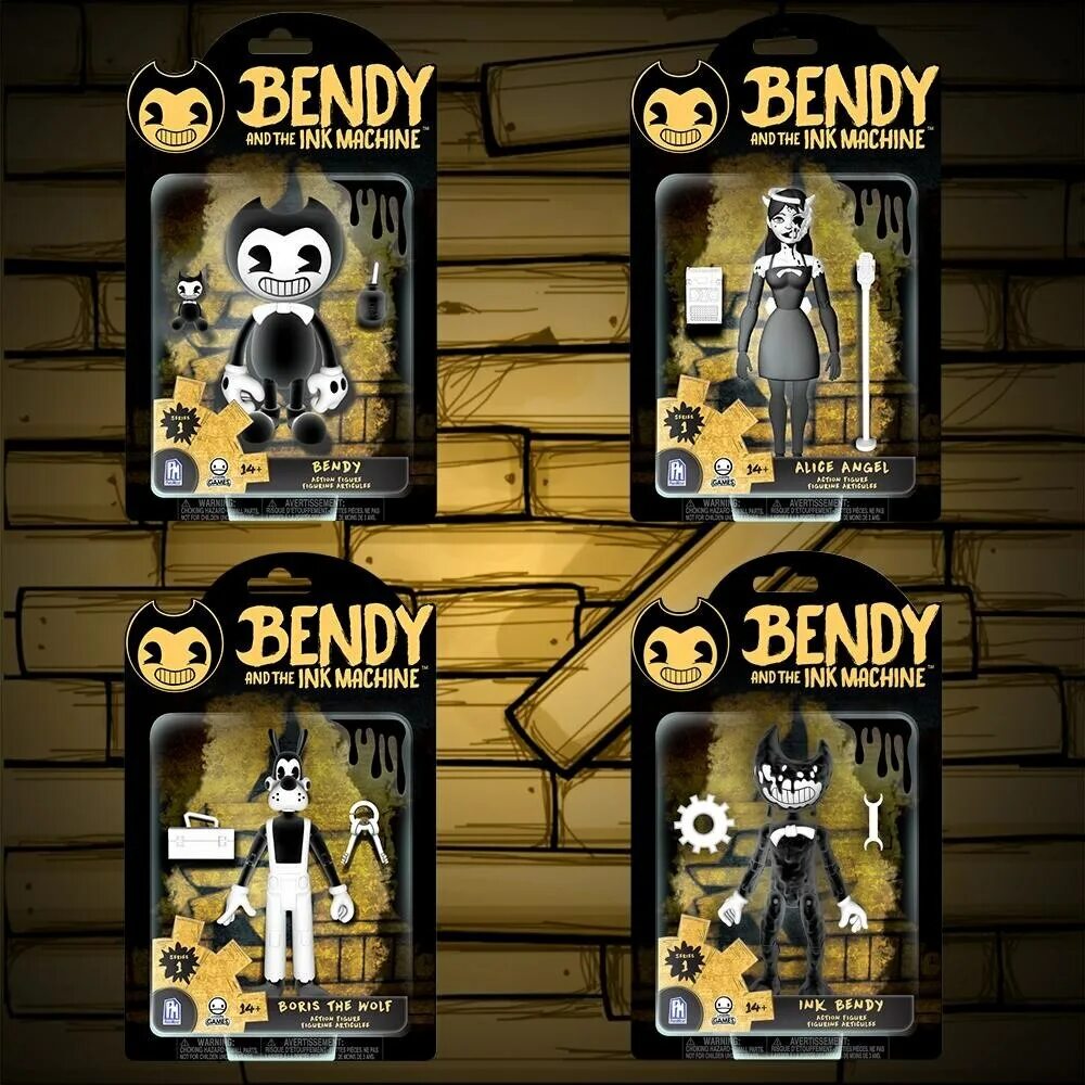 Чернильная машина купить. Игрушки Пенди и чернильная машина. Bendy and the Ink Machine игрушки.