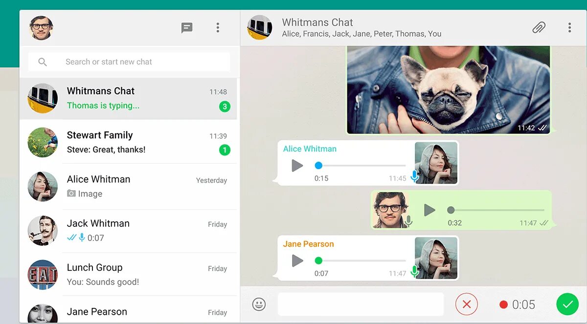 Chat type