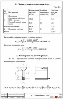 Расчет сбора