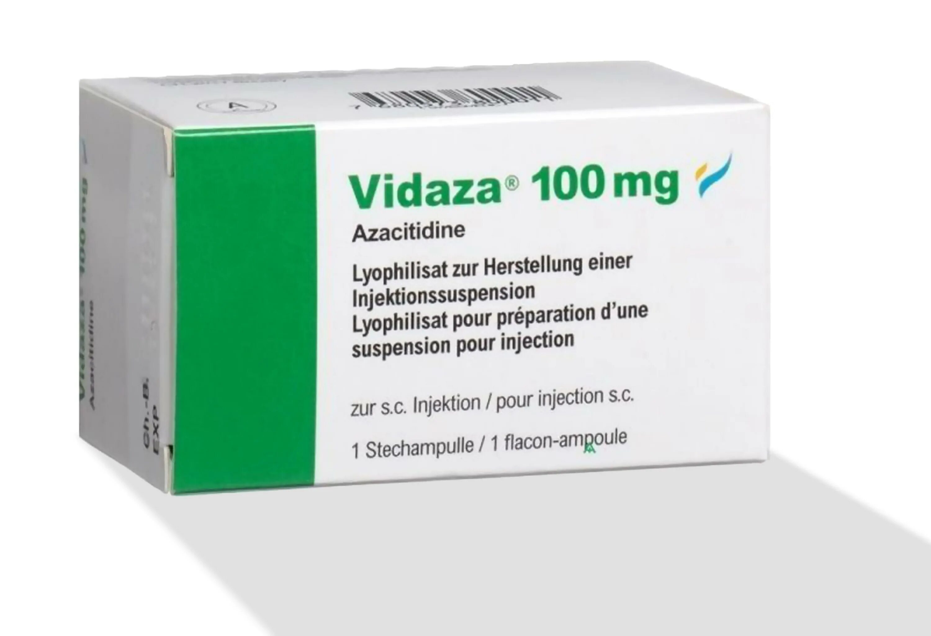 Препарат Вайдаза. Вайдаза 100 мг. Azacitidine 100mg. 5-Азацитидин.