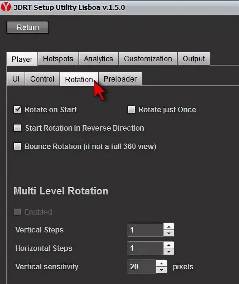 Custom output. Custom output