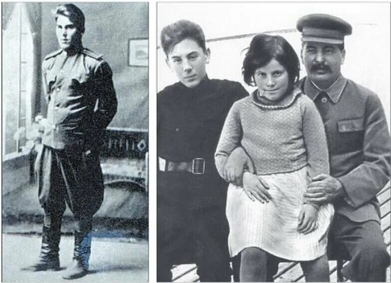 Сколько сыновей у сталина. Дети Василия Джугашвили Сталина.