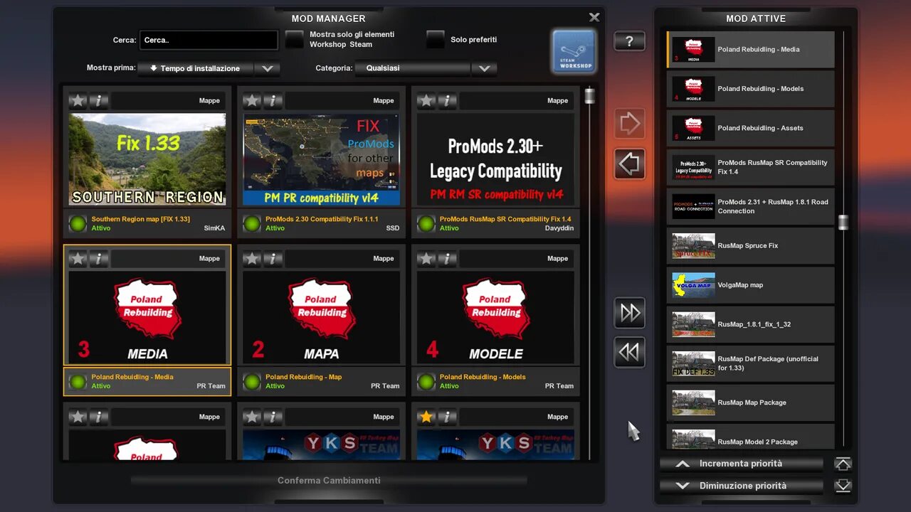 Promods rusmap. Порядок установки poland rebuilding и promods. peeping dorm manager русификатор.