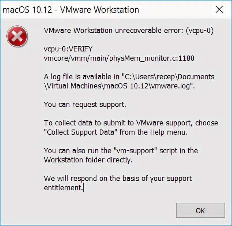 Vmware vcpu 0. Ошибки vmware. розовая ошибка vmware. vmware workstation unrecoverable error: svga линукс.