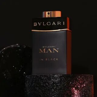 Bvlgari man in black