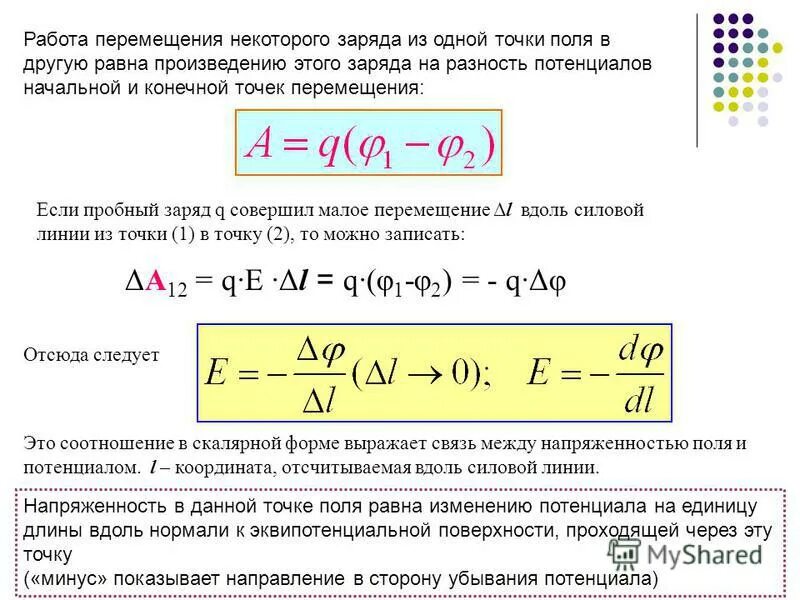 формула электрического потенциала точечного заряда. формула напряжённости электрического поля по определению. формула электрического потенциала точечного заряда. в каких точках электрическое поле заряженного тела. изучение потенциала электрического поля таблица.