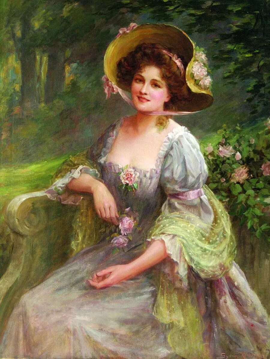 Английский художник Sydney Percy Kendrick 1874-1955. Художник Кендрик Перси (Sydney Percy Kendrick).