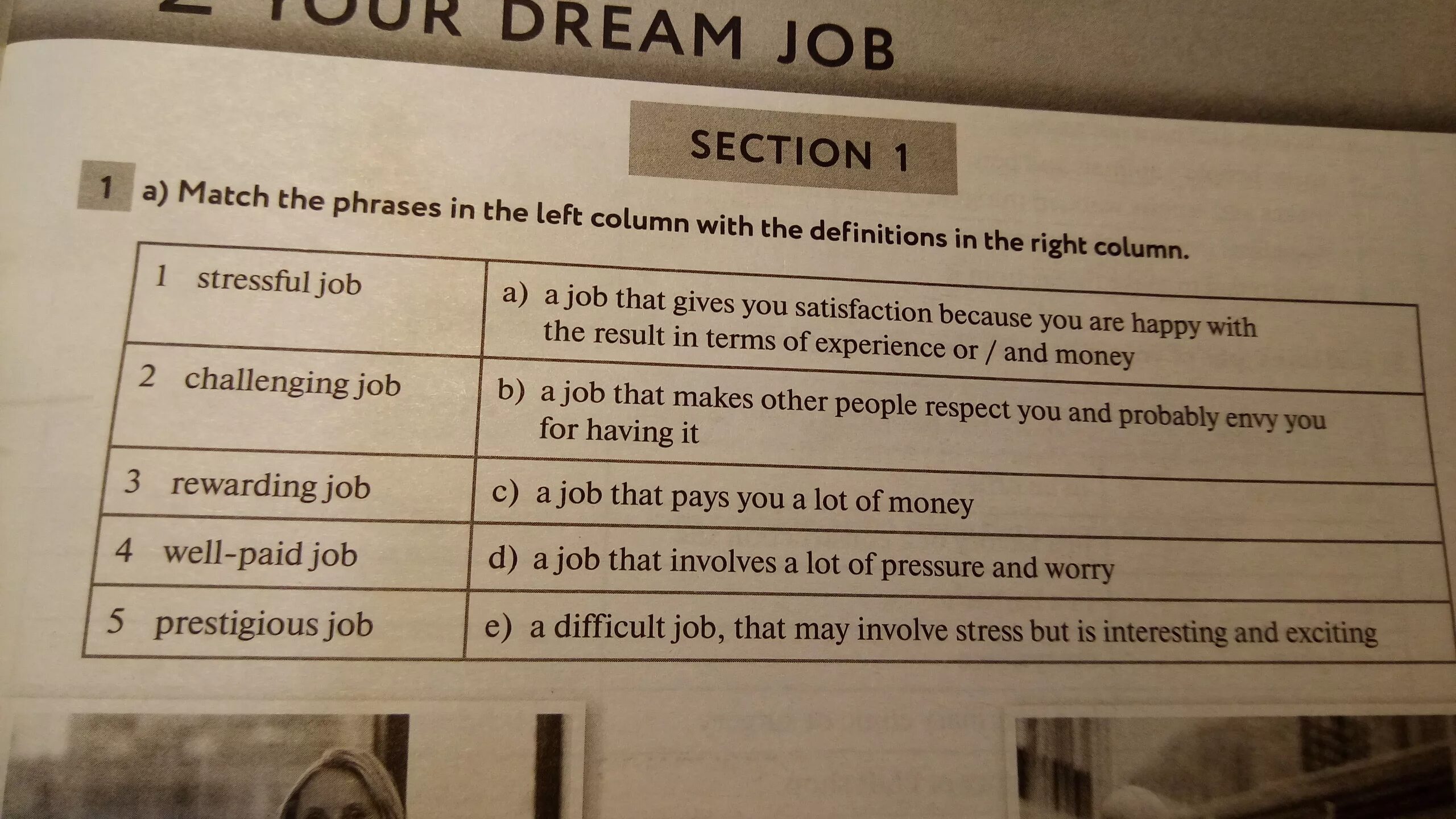 Match the phrases and read. Match the Words with the Definitions. Match the Words. Match the Words to make phrases. Match the Words with their Definitions.