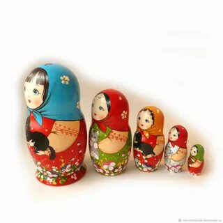 Order Matryoshka 5 local 'Gal Matreshkina'. matrioska (mir-matrio...