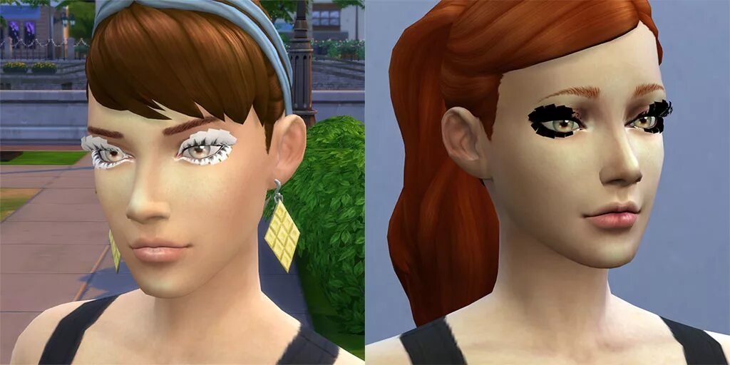 Sims eyelashes