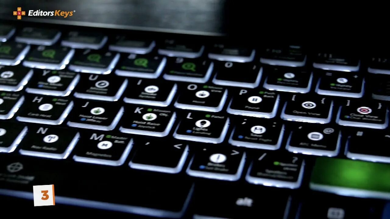 Editing keys