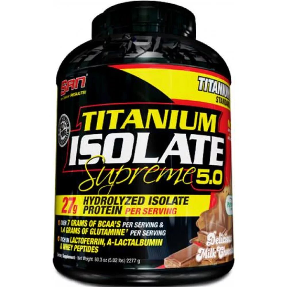 San Titanium Whey 908 гр. Изолят Whey isolate. Изолят сывороточного протеина. Titanium isolate Supreme состав.