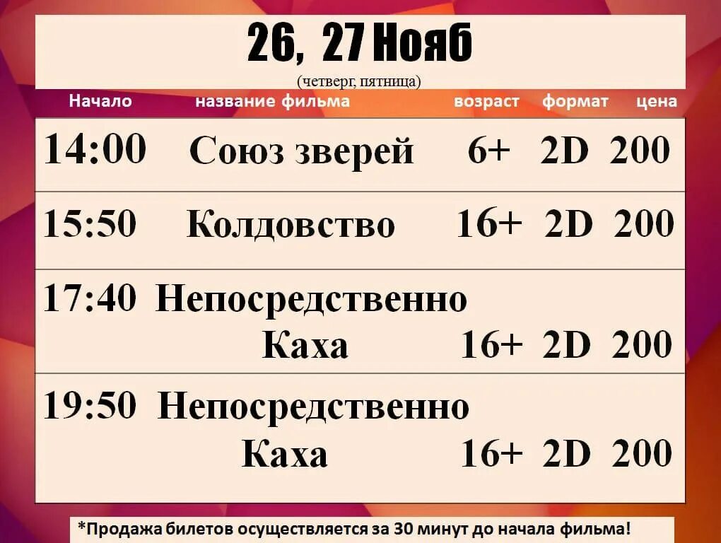 кинотеатр юность гурьевск кемеровская область расписание