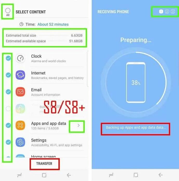 Samsung перенос данных. Samsung перенос данных
