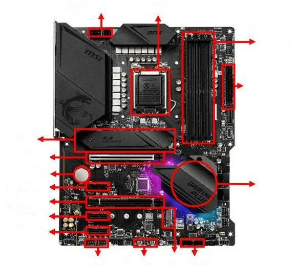 MSI z490. Материнская плата MSI z490. MSI z490-a Pro разъемы. Z490 a Pro SATA. Материнская плата z490 gaming plus